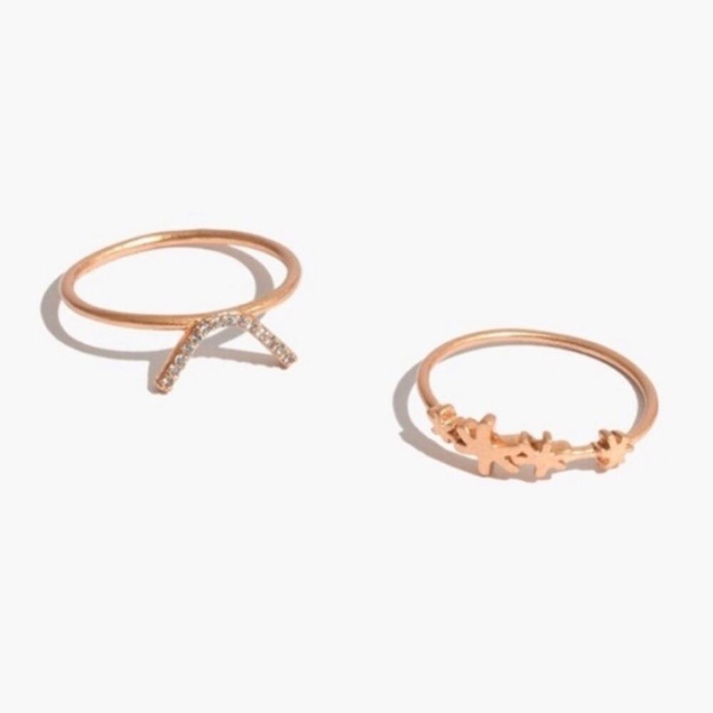 Madewell Star System Stackable Ring Set - image 1